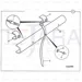 JCB Part No.# 123/02970, SAFETY STRUT - JCB Spare Parts