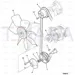 JCB Part No.# 30/926705, Fan viscous 15" - JCB Spare Parts