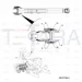 JCB Part No.# 1706/0808, ADAPTOR ORFS M/M EXT.BULKHEAD - JCB Spare Parts