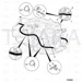 JCB Part No.# 332/C4813, HOSE 5/8in BSP x 1800mm - JCB Spare Parts