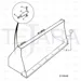 JCB Part No.# 123/04014, TOEPLATE - JCB Spare Parts