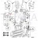JCB Part No.# 128/12635, GA KNOB ABI plain - JCB Spare Parts