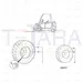 JCB Part No.# 42/925120, Tyre 23x9-10 PPS Magnum Solideal,solid - JCB Spare Parts