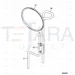 JCB Part No.# 160/14640, MIRROR - JCB Spare Parts