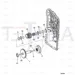 JCB Part No.# 04/600849, Coupling - JCB Spare Parts