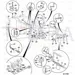 JCB Part No.# 614/24200, HOSE 5/8BSP 640mm - JCB Spare Parts