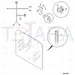JCB Part No.# 331/34730, WINDOW STAY - JCB Spare Parts