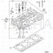 JCB Part No.# 02/202946, BOLT CYLINDER HEAD - JCB Spare Parts