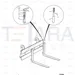 JCB Part No.# 993/51100, KIT FORK RETENTION - JCB Spare Parts
