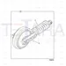 JCB Part No.# JRA0214, FRONT IDLER ASSY - JCB Spare Parts