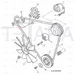 JCB Part No.# 02/200521, V-BELT (PAIR) - JCB Spare Parts