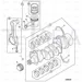 JCB Part No.# 02/203206, Piston - JCB Spare Parts