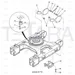 JCB Part No.# JRA0306, COVER -TRACK MOTOR - JCB Spare Parts