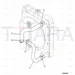 JCB Part No.# 834/11470, Hose top radiator - JCB Spare Parts