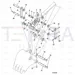 JCB Part No.# JNV0088, PIVOT PIN - JCB Spare Parts
