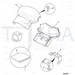 JCB Part No.# 331/33069, (W) (P) STEER COL UPPER CVR - JCB Spare Parts