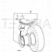 JCB Part No.# 41/914700, SS.P.N334/L1916 RIM W8LX16 -25MM - JCB Spare Parts