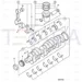 JCB Part No.# 02/910040, CRANKSHAFT - JCB Spare Parts