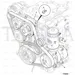 JCB Part No.# 320/08552, BELT 8PK1981 AR3 - JCB Spare Parts