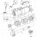 JCB Part No.# 566/70064, CYLINDER 140x601(NEW CV+ REC 540-70) - JCB Spare Parts