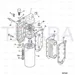 JCB Part No.# 02/910666, GASKET OIL COOLER - JCB Spare Parts
