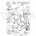 JCB Part No.# 331/20556, UPPER WEAR PAD 7mm - JCB Spare Parts