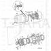 JCB Part No.# 826/01065, W) (P) GRUBSCREW M8 X 8L - JCB Spare Parts