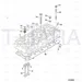 JCB Part No.# 02/950103, Valve exhaust - JCB Spare Parts