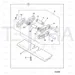 JCB Part No.# 331/30985, SPACER MASTER - JCB Spare Parts