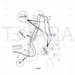 JCB Part No.# 629/27400, HOSE 1/2BSP 2880mm - JCB Spare Parts