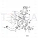 JCB Part No.# 02/634110, HOUSING THERMOSTAT - JCB Spare Parts