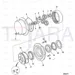 JCB Part No.# 450/10210, SUN GEAR - JCB Spare Parts