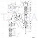 JCB Part No.# 826/01443, SLOTTED HEX. NUT - JCB Spare Parts