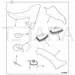 JCB Part No.# 331/31741, (W) PLUG r/h b-post - JCB Spare Parts