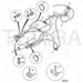 JCB Part No.# 611/05000, HOSE 1/4BSP 1580mm (P392) - JCB Spare Parts