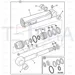JCB Part No.# 808/00309, BEARING 50.94- 55.90 * 45 - JCB Spare Parts