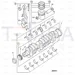 JCB Part No.# 02/910532, Bearing big-end ov - JCB Spare Parts