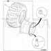 JCB Part No.# 42/922300, Tyre JCB 10-16.5 8PR(R135/1CX [F/R]) - JCB Spare Parts