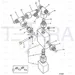 JCB Part No.# 1315/3213Z, BOLT M6x55 - JCB Spare Parts