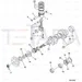 JCB Part No.# 02/601077, Ring Piston Assy S - JCB Spare Parts