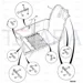 JCB Part No.# 335/09883, WA LOUVRE PLATE (CONS) - JCB Spare Parts