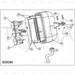 JCB Part No.# 229/01127, WARNING CLUSTER - JCB Spare Parts