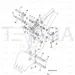 JCB Part No.# KNV0484, pin - JCB Spare Parts
