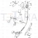 JCB Part No.# 910/42500, CABLE C/W LEVER - JCB Spare Parts