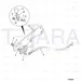JCB Part No.# 910/60151, (Pre-P)-CABLE bonnet release - JCB Spare Parts