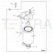 JCB Part No.# 02/911141, O RING - JCB Spare Parts