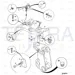 JCB Part No.# 331/15632, (W) (P) BOOMLOCK CABLE S/S - JCB Spare Parts