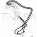 JCB Part No.# 613/36022, HOSE HIGH PRESS - JCB Spare Parts