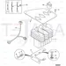 JCB Part No.# 701/80530, SWITCH FNR PADDLE 3 POS - JCB Spare Parts