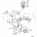 JCB Part No.# 834/00343, Hose induction - JCB Spare Parts